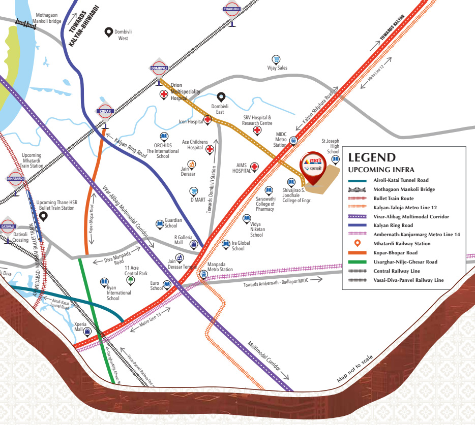 CODENAME SWARAJYA Dombivli Location